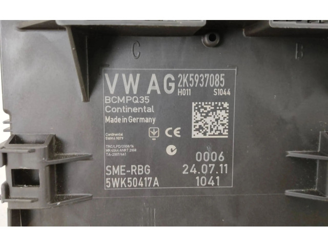 Блок комфорта 2K5937085, 5WK50417A Volkswagen Caddy