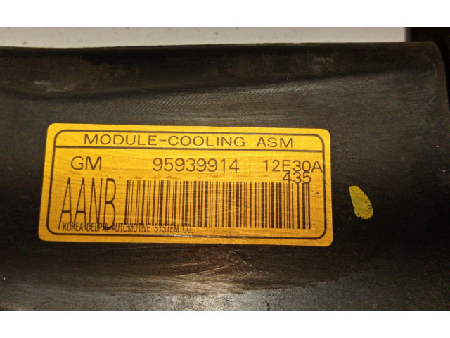 Вентилятор радиатора     95939914, F00S310216    Chevrolet Aveo 