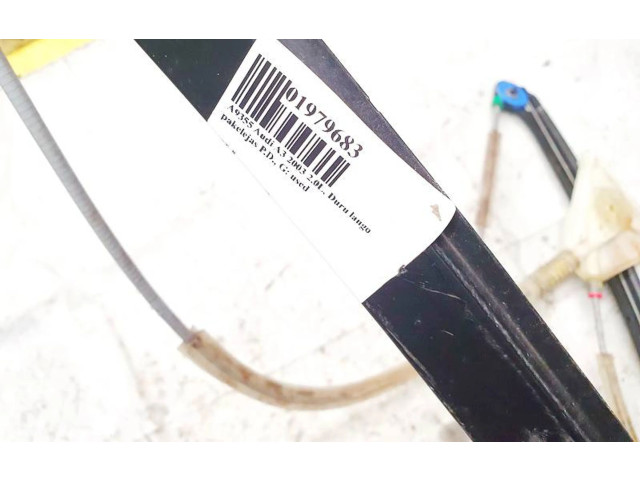 Комплект электрического механизма для подъема окна Audi A3 S3 8P 2003 - 2012 года