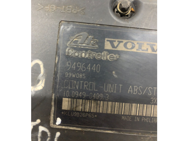Блок АБС 9496440, 99W085   Volvo  S80  1999 - 2003 года