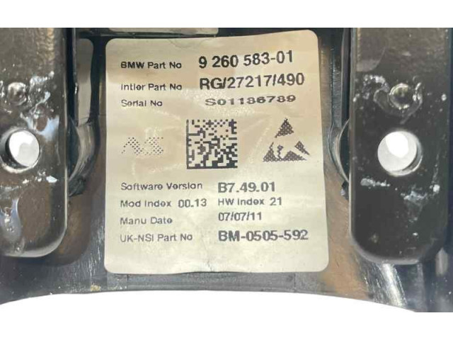 Přístrojová deska Mini Cooper Countryman R60 2010 926058301, 62109260583