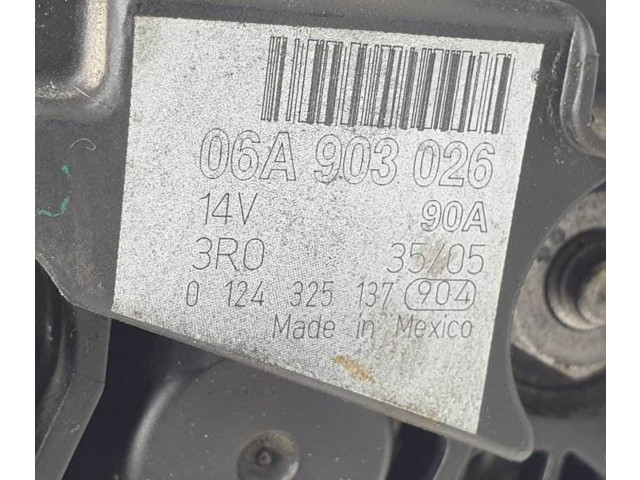 Генератор 06A903026, 0124325137   Volkswagen New Beetle      