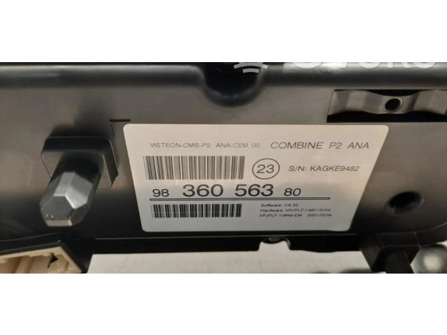 Панель приборов 9836056380   Peugeot 2008 II       