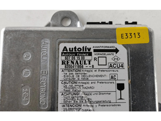 Блок подушек безопасности 8200411956, 607061500 Renault Scenic II - Grand scenic II
