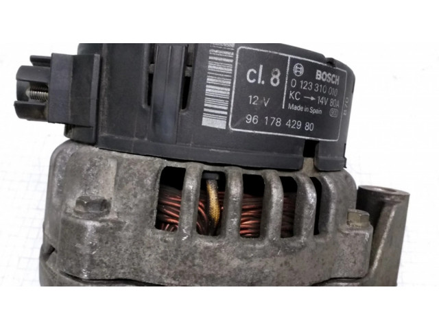 Генератор 0123310010, 9617842980 Peugeot 406 1.9