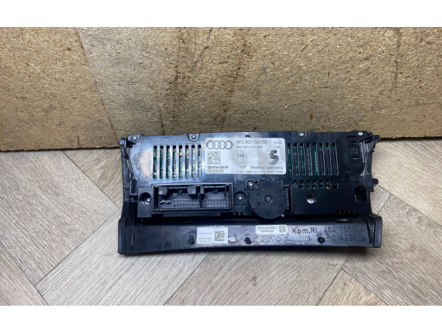 Блок управления климат-контролем 8K2820043BB   Audi A5 8T 8F