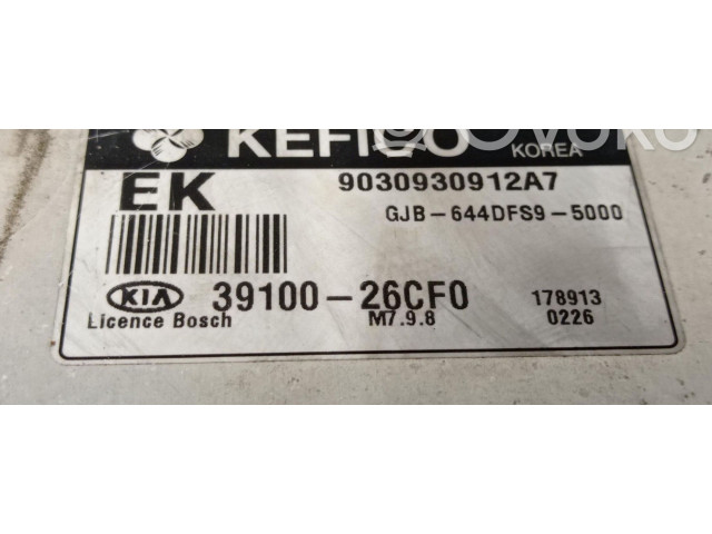 Блок управления двигателем Блок управления 3910026CF0 KIA Rio