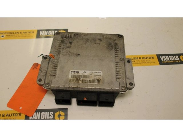 Блок управления двигателя 9647474680, 0281011133 Lancia Phedra