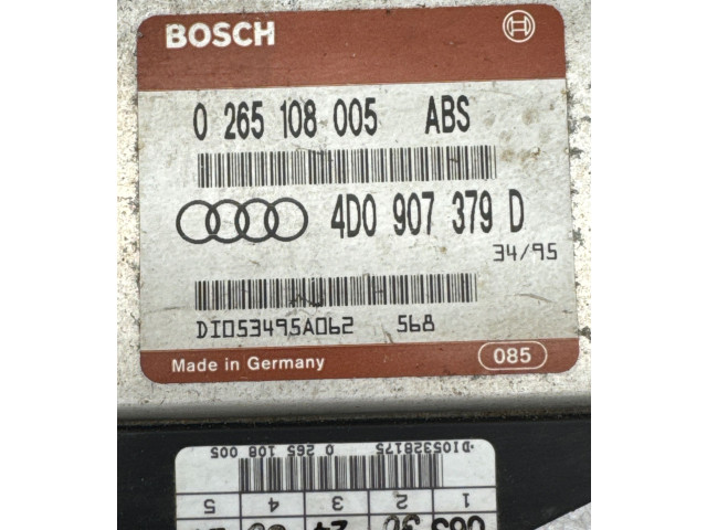 Блок управления АБС 4D0907379D, 5Q0807592D Audi A6 S6 C5 4B