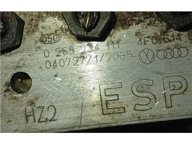 Блок АБС 0265234111, BMK   Audi  A6 S6 C6 4F  2004 - 2011 года