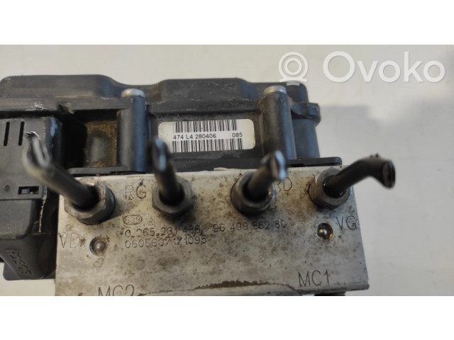 Блок АБС 9649988280, 0265231486   Citroen  C4 I  2004-2010 года