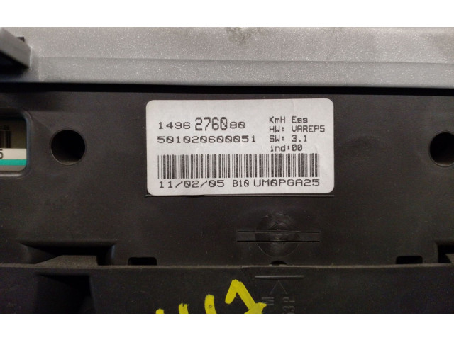 Панель приборов 1496276080, 610585 Citroen C8