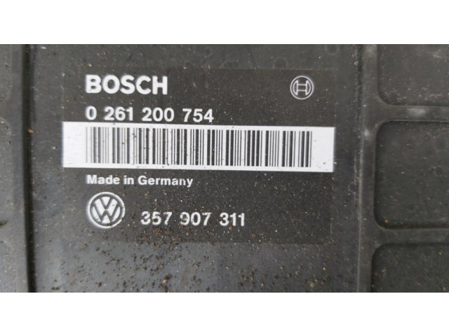 Řídící jednotka 0261200754, 357907311 Volkswagen PASSAT B3 1991
