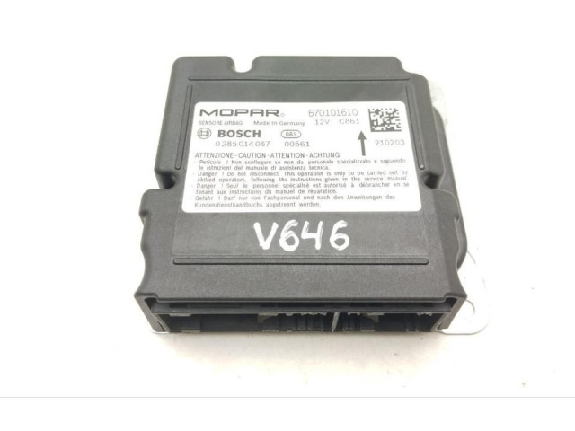 Блок подушек безопасности 670101610, V646 Maserati Ghibli