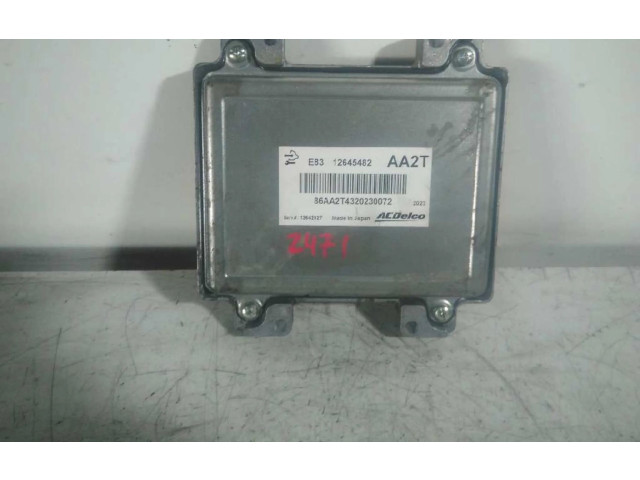 Блок управления двигателем Блок управления 12645482 Chevrolet Astra