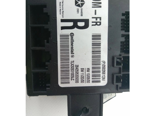 Блок управления P05150620AC, 0281018312 Fiat Freemont