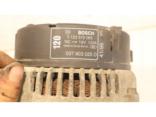 Генератор 0123310065   Audi A3 S3 8L      