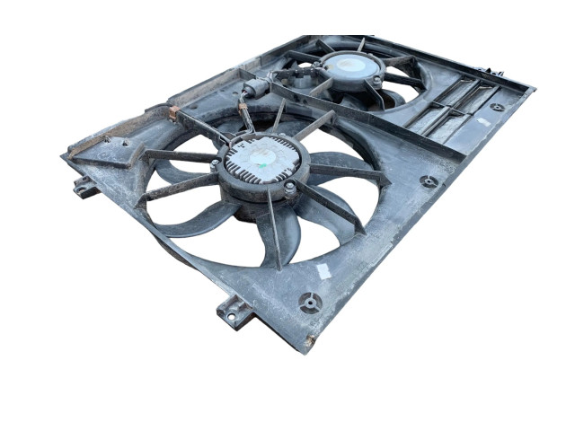 Вентилятор радиатора     1k0121205AJ, 1k0959455fe    Skoda Yeti (5L) 