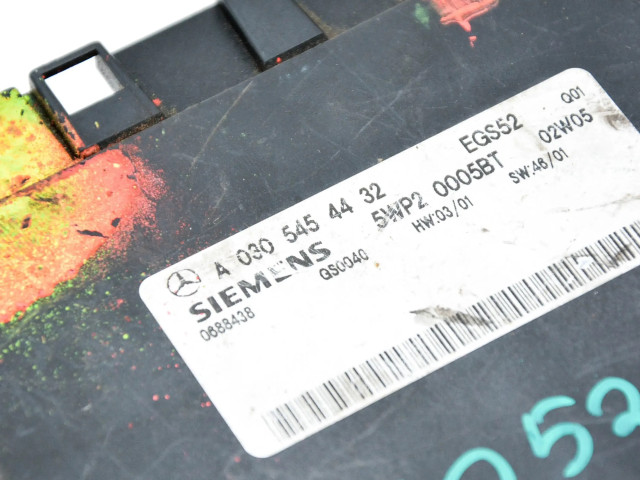 Блок управления коробкой передач A0305454432   Mercedes-Benz E W211