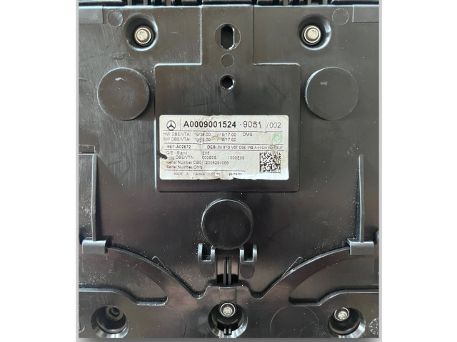 Блок комфорта NR131, A0009001524   Mercedes-Benz GLB x247   