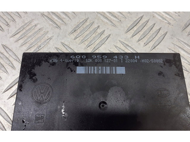 Блок комфорта 6Q0959433 Skoda Fabia Mk1 (6Y)