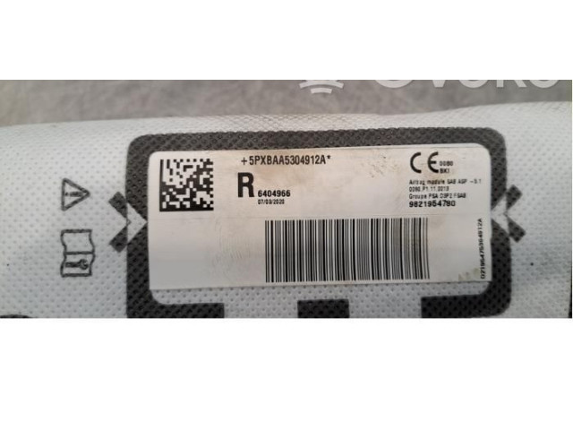 Подушка безопасности в сиденье 9821954780   Peugeot 2008 II
