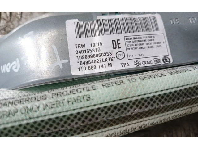 Боковая подушка безопасности 1T0880741M, 34015581G   Volkswagen Touran II