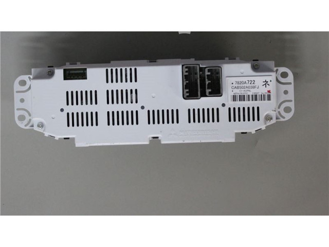 Турбина Блок управления кондиционера воздуха / климата/ печки (в салоне) Citroen C4 Aircross 1612376780, 7820A722 для двигателя 9HD