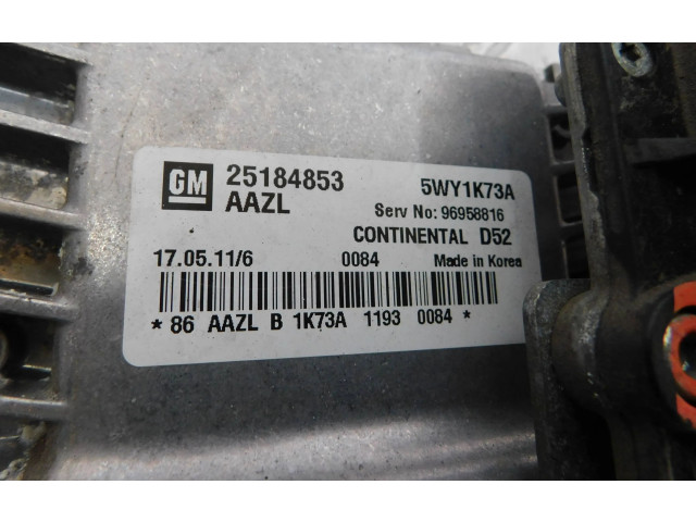 Блок управления двигателем Блок управления 96958816, 25184853   Chevrolet Spark