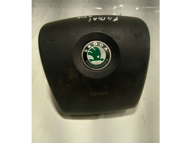 Подушка безопасности водителя 5J0880201C   Skoda Octavia Mk2 (1Z)