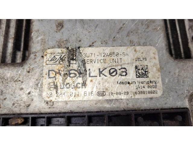 Řídící jednotka 0281011618, 3U7112A650SA Ford Focus C-MAX 2005