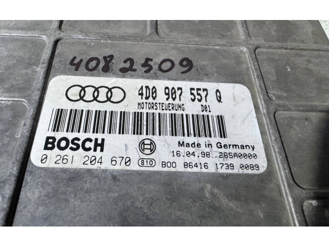 Блок управления двигателя 4D0907557Q, 26SA0000   Audi A8 S8 D2 4D