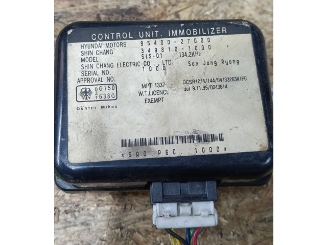Блок управления иммобилайзера 9540027000, 3498101000 Hyundai Coupe