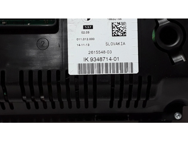 Přístrojová deska BMW 5 F10 F11 2013 9348714