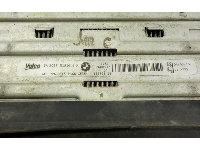 Интеркулер 17517600532, 1751760053204 BMW 4 F32 F33