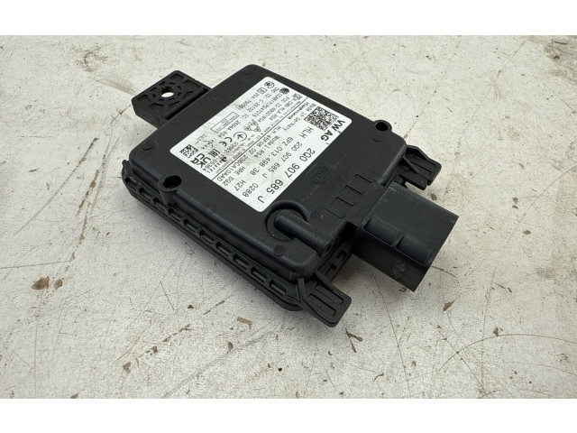 Модуль управления слепым пятном 2Q0907685J, 2Q0907685J Volkswagen Golf VIII