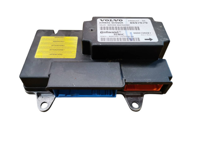 Блок подушек безопасности 8697679, 00001393B1   Volvo V50