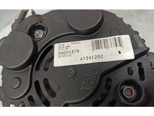 Генератор S600437R, 28103745   Mercedes-Benz A W168      