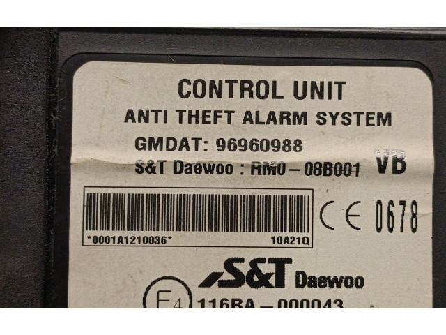 Блок управления 96960988   Chevrolet Epica