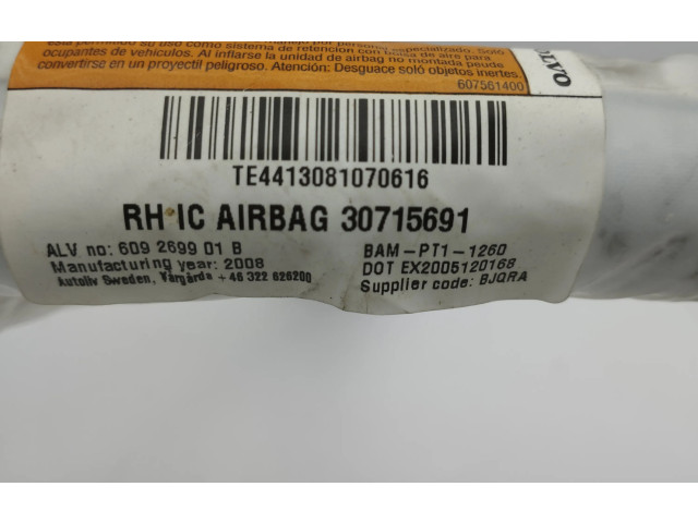 Боковая подушка безопасности 30715691   Volvo S80