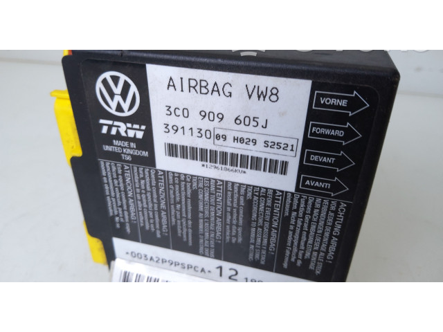 Блок подушек безопасности 3C0909605J   Volkswagen PASSAT B6