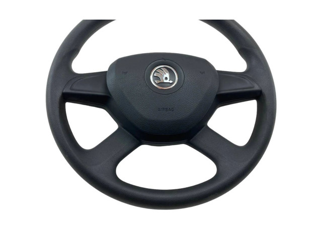 Руль Skoda Fabia Mk2 (5J) 2007 - 2014 года 5E0419091M, 0060016783