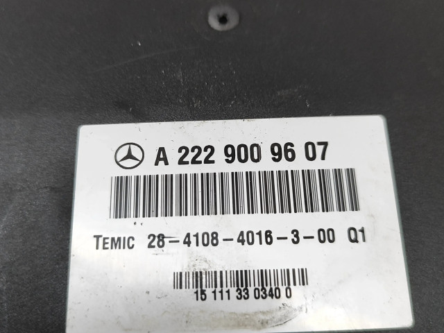 Блок управления A2229009607 Mercedes-Benz S W222