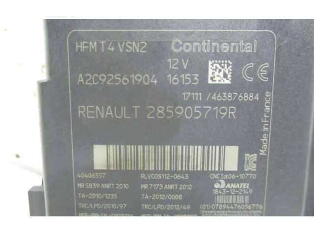 Řídící jednotka 237106957R Renault Captur 2016