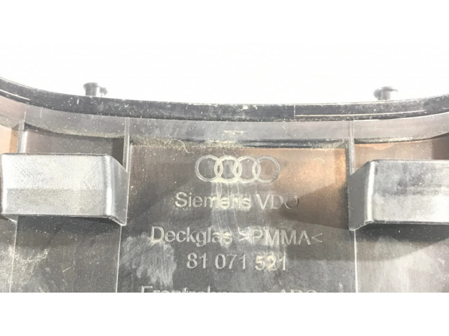 Přístrojová deska Audi A3 S3 8P 2005 8P0920931E, 81071521