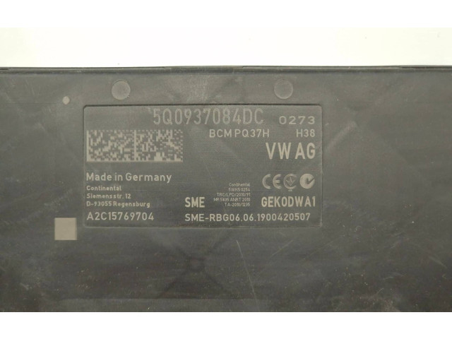 Блок комфорта 5Q0937084DC, BCMPQ37H Skoda Octavia Mk3 (5E)