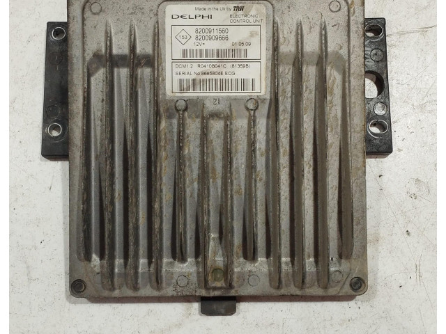 Комплект блоков управления 8200911560, 8200911560   Renault Clio III