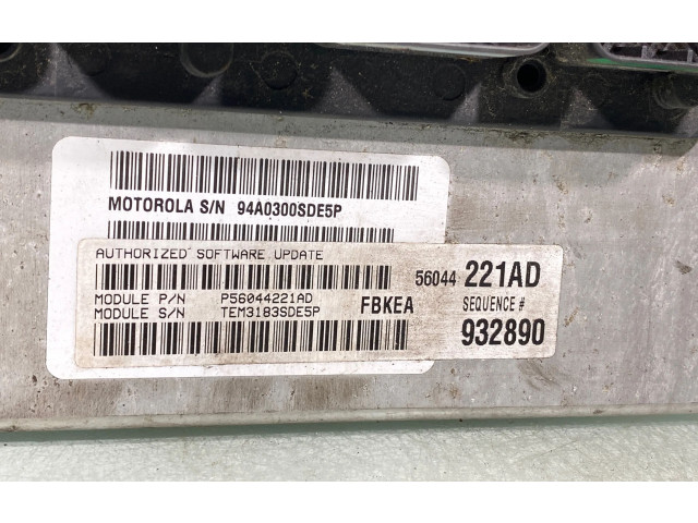 Блок управления двигателем Блок управления 56044221ad, 932890   Jeep Cherokee III KJ