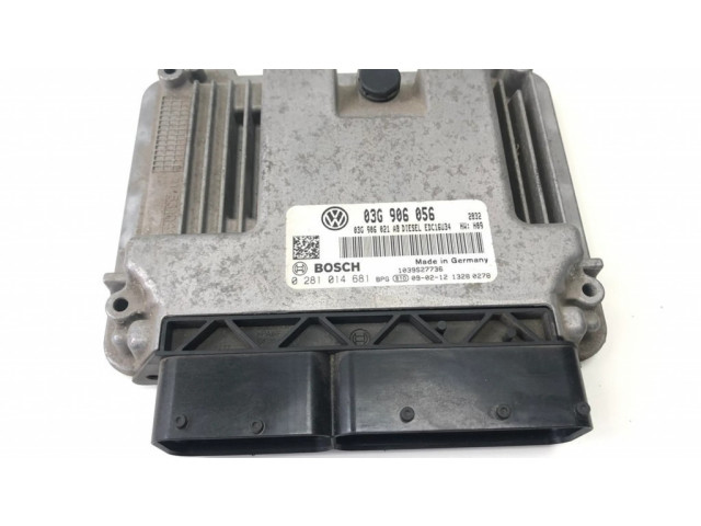 Řídící jednotka 03G906056, 03G906021AB Volkswagen Touran I 2009