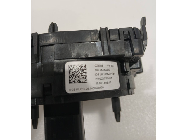 Подрулевой шлейф SRS 5Q0953549C, 1006140617 Skoda Octavia Mk3 (5E)